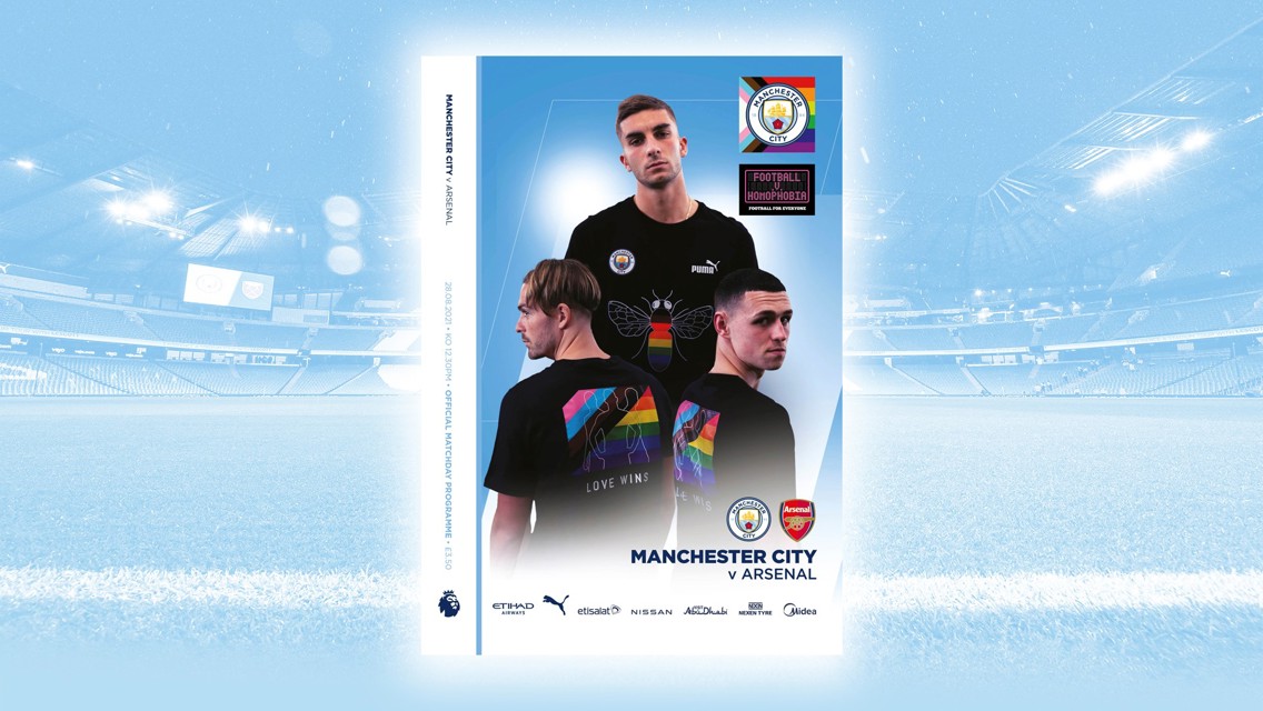 Arsenal matchday programme - order now