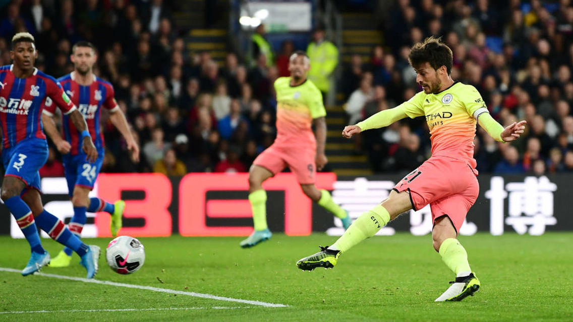 MAKE THAT TWO: El Mago volleys in expertly to double our lead seconds after Jesus' opener. 