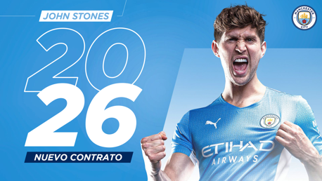 John Stones renueva su compromiso