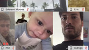 First team training at home: Cutest session ever?