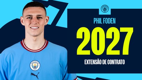 Foden vivendo o sonho!