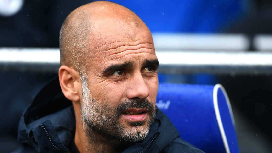 CARDIFF CHALLENGE: Pep Guardiola