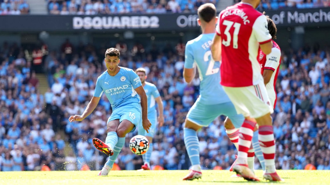 Rodrigo nominated for August's Premier League GOTM award