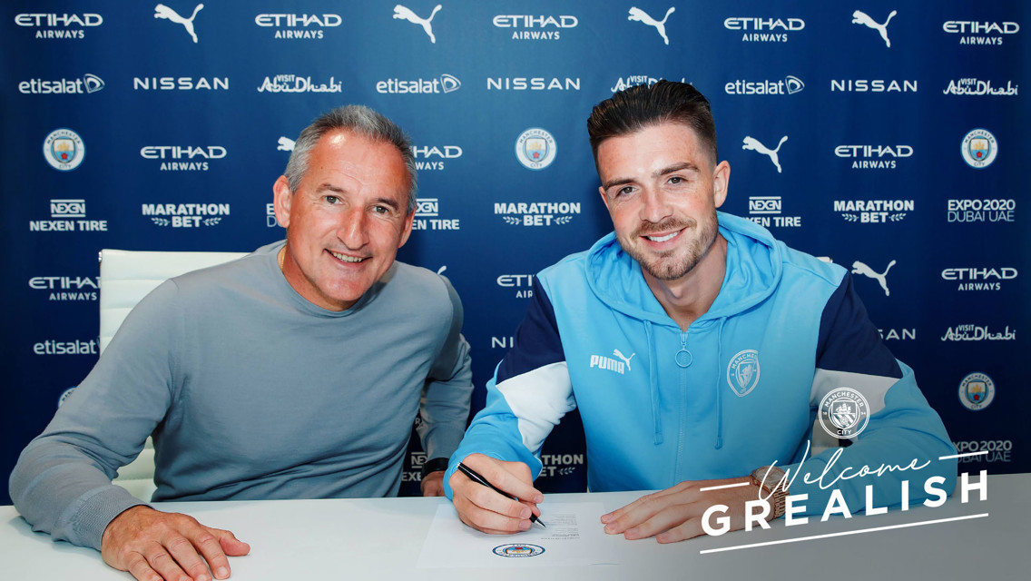 Manchester City contrata Jack Grealish